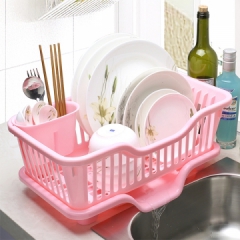 大号塑料厨房沥水架 碗碟沥水置物架/厨房角架/餐具碗架
